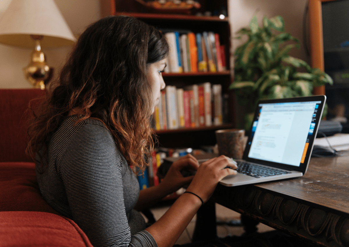 student using a SIS Platform